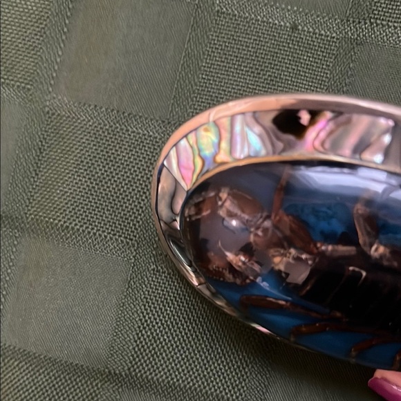 Blue and Silver Scorpion Belt Buckle - Picture 5 of 7